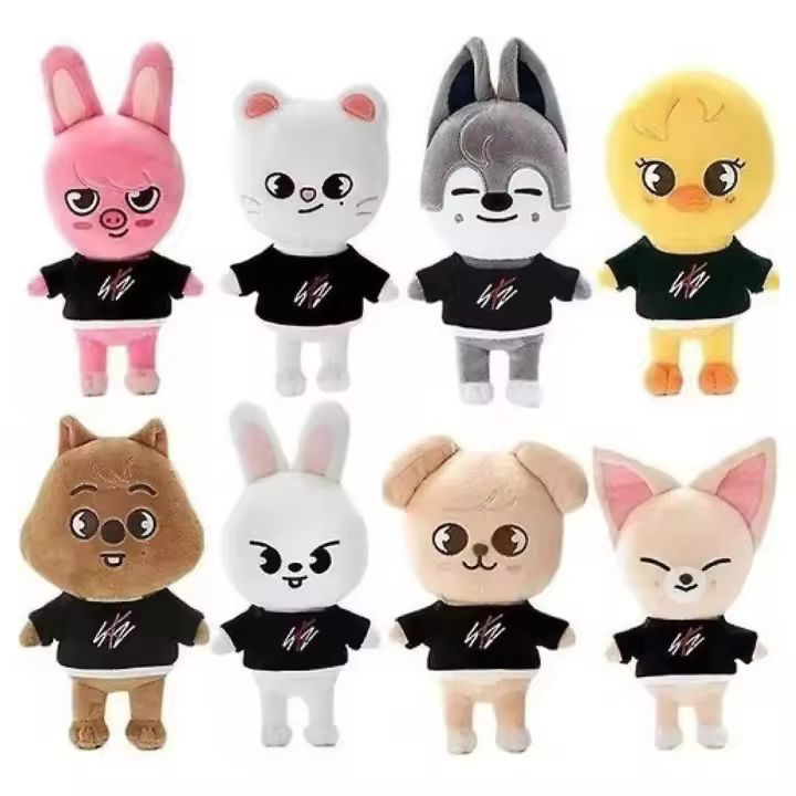Street Children Skzoo Stray Kids 8-piece Plush Toy Doll Set - 1