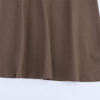 Vestido UNIZERA Para Mujer Estilo Straight Con Cintura Acoplada Y Hombros Descubiertos Sin Mangas De Verano Alineado Midi Sin Capas - details 11