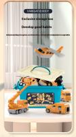 Juguetes Magnéticos Para Niños Bloques De Construcción Juguetes Educativos De Vehículos De Construcción Y Robótica Regalo De Cumpleaños - details 6