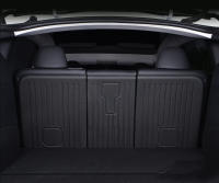Protector De Asiento Trasero Para Tesla 2020-2025 Model Y Juniper Tapete Antisuciedad Y Antiseña Con Velcro Cubierta De Espalda - details 6