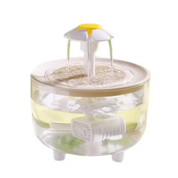 Ducha con filtro de circulación automática, dispensador de agua, dispensador de agua para gatos, baño para pájaros al aire libre, adecuado para pájaros y accesorios de agua potable para mascotas - 1