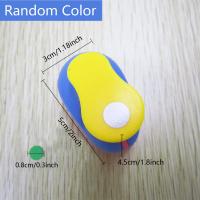 Pulverizador Circular Aleatorio De Colores Para Scrapbooking Y Corte De Papel 8/16/25/38mm Herramienta De Enrase DIY - details 9