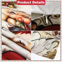 4pcs Fundas Para Cojines Navideñas 45x45cm Escena De Navidad Para Sofá Y Sala De Estar Regalos De Año Nuevo 2025 Material De Lino Y Algodón - details 8