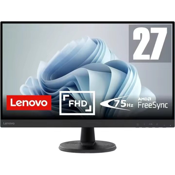 Monitor Lenovo D27-40 27" LED FullHD 75Hz FreeSync - 1