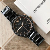 Emporio Armani AR70002 Reloj de Moda Para Hombre , 43 MM, Con Estuche - details 1