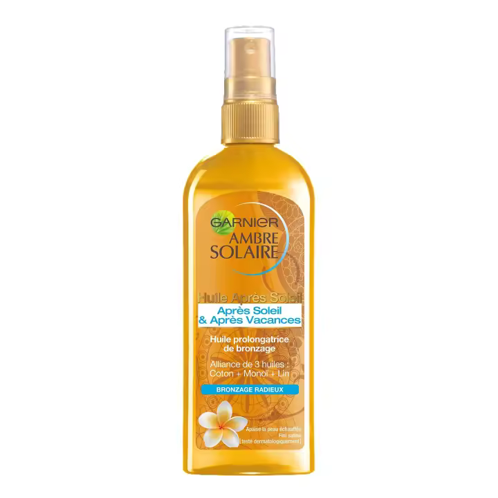 Garnier Ambre Solaire After Sun Aceite Prolongador del Bronceado, 150 ml - 1