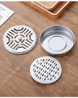 Soporte Para Hachís De Acero Inoxidable Caja De Mosquitos Con Tapa Bandeja Redonda Para Mosquitos Fáciles De Limpiar Suministros Anti-mosquitos - details 12