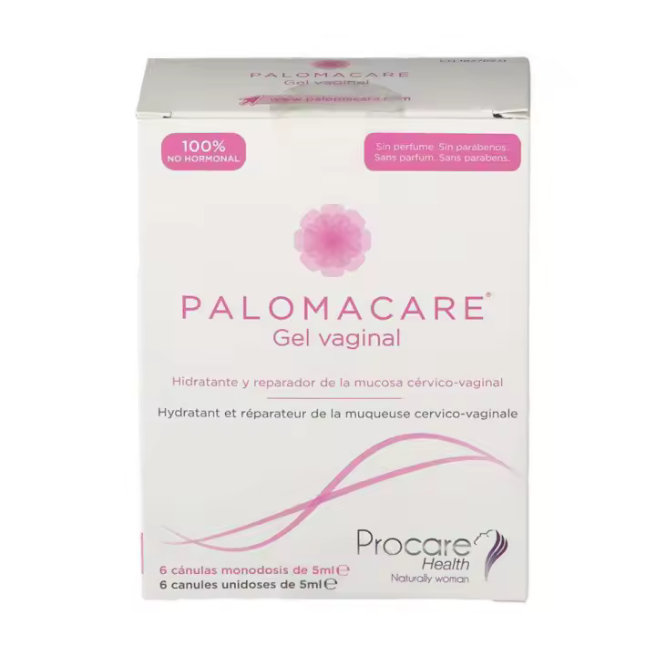 Palomacare Gel Vaginal Monodosis 6 Cánulas 5 ml - 1