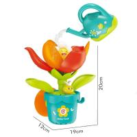Juguete De Baño Divertido Para Bebés Juego De Agua Con Girasol Sprinkler De Ducha Para Bañera Material De Plástico Tamaño 20x19x12cm - details 6