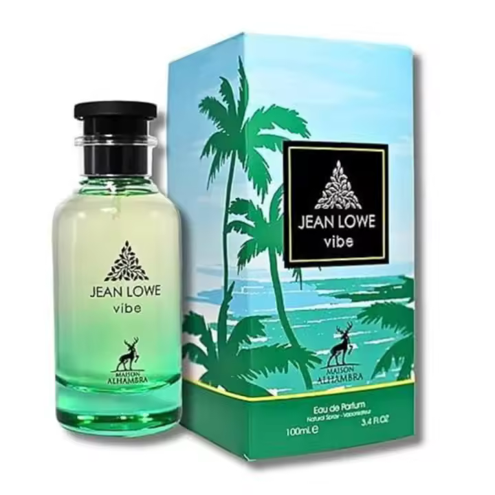 Perfume Arabe 100% Original Jean Lowe Vibe Maison Alhambra Unisex 100 ml (3.4 fl. oz.) onzas) - 1