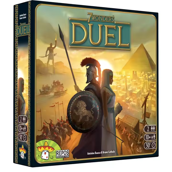 7 Wonder Duel (Asmodee) - Juego de Mesa de Estrategia y Gestion para 2 Jugadores - 1