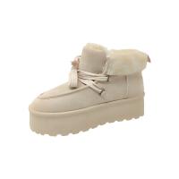 Eva Zorteon- Botas de nieve con cordones para mujer, botines plataforma. Marca HD. - details 13