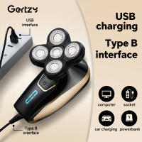Afeitadora Eléctrica Para Hombres Multifuncional Cinco En Uno Recargable Por USB Experiencia De Afeitar Suave Cabeza Y Barba - details 1