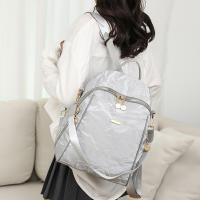 Nueva Mochipa de Tela Oxford with Textura de moda informal, mochila versátil y encilla para Exterior, Bolso de viaje para Mujer - details 15