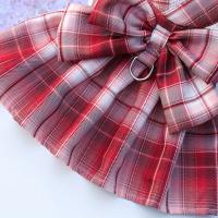 Traje De Vestido Para Perro Con Correa Arnes De Enlace Vestido De Sastre Para Mascotas Material Poliéster Estilo Princesa - details 4