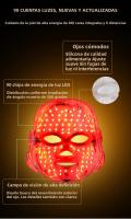 Máscara Facial LED De Terapia De Luz Roja Anti-acné Y Eliminación De Arrugas Rejuvenecimiento De La Piel Blanqueamiento Dispositivo De Belleza Del Rostro Con Carga USB - details 11