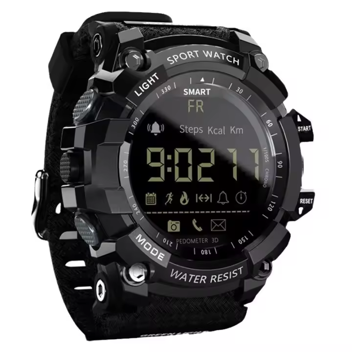 Reloj inteligente LOKMAT MK16 con función de recordatorio de información por Bluetooth, reloj inteligente resistente al agua IP68 - 1