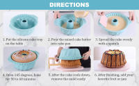 Non-stick Silicone Cake Pans