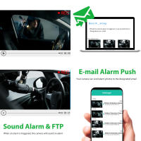 Cámara IP Exterior 5MP HD Con Carcasa De Metal Para Seguridad Del Hogar Y Coche Alarma Por Correo Electrónico Vigilancia De Video Cámara De Cuidado IP 4G SIM Card - details 6