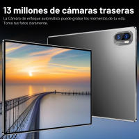 Tableta Android 20000 Mah versión global 16GB Ram 1TB ROM nueva red 10,1 pulgadas 14 tableta WiFi Android 13,0 nuclear - details 3