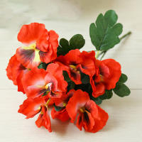 10 Cabezas De Margarita Artificial 26cm Bouquet Para Boda Fiesta Hogar Rama De Flores Artificiales Material COTON - details 19