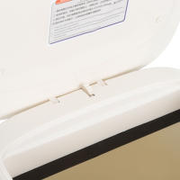 Basurero Automático Para Baño Con Sensor De Movimiento Y Pilas Recargables Fácil De Limpiar Para Sala De Estar - details 2