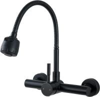 SSITO Grifo de cocina de Maple inoxidable 304, Grifo de Agua fría y Caliente con rotación de 360 Grados, color Plisado - details 0