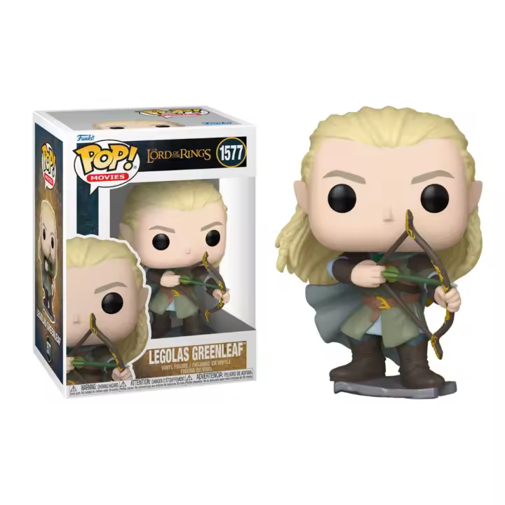 FUNKO POP! EL SEÑOR DE LOS ANILLOS - LEGOLAS, 80831, Nº1577,  TIENDA CON LICENCIA OFICIAL - 1