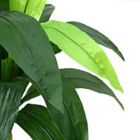 vidaXL Árbol dracaena artificial 36 hojas 120 cm verde - details 1