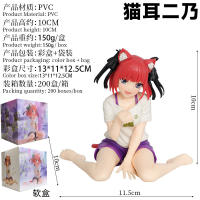 Figura De Anime 10CM Nakano Nino Miku De the Quintessential Quintuplets Modelo De Muñeca Para Decoración De Escritorio Regalos De Cumpleaños Para Niñas Y Niños - details 1