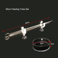 Acrylic Feeder Tube Dish Para Acuario Transparente Alimento Para Cangrejos Y Caracoles Accesorios De Alimentación De Acuario - details 11