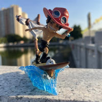 Figura De Acción Anime One Piece PVC 13cm Coleccionable De Ace Estatua Modelo Juguetes Regalos Para Adultos - details 5