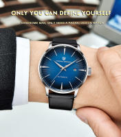 Reloj Mecánico De Moda Para Hombres PAGANI DESIGN Resistente Al Agua 30M Acero Inoxidable Marca Lujo Automático Reloj De Negocios Con Marcadores Arábigos Y Cierre De Hebilla - details 1