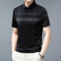 Polera Polo Para Hombre Casual Negocios Corta Resistente Al Arrugas Y Liso Cómoda Transpirable Verano Estilo Clásico Color Sólido - details 9