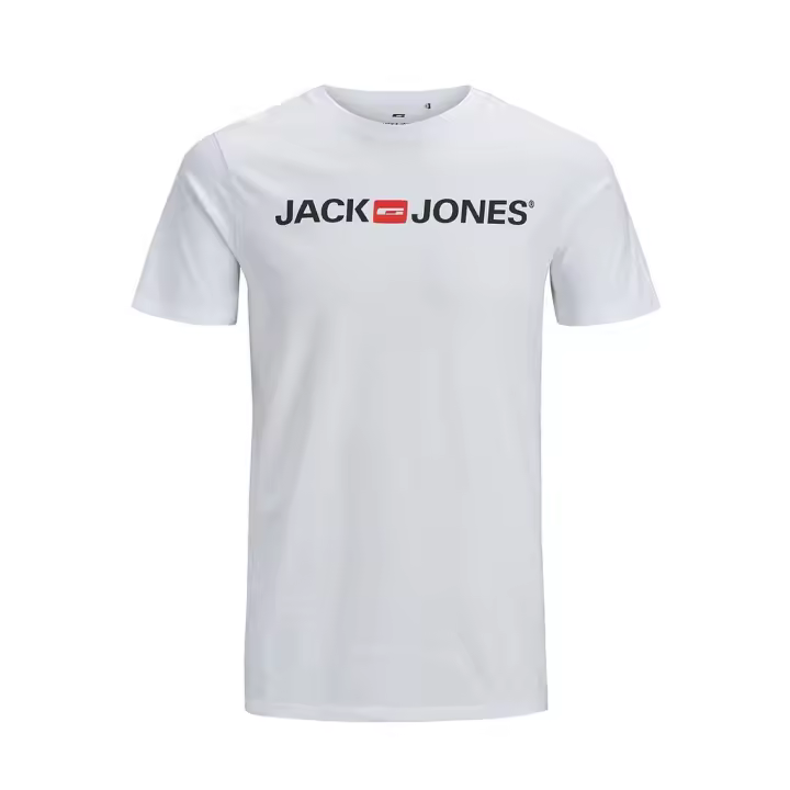 Camiseta JACK & JONES JJECORP LOGO TEE SS O-NECK NOSS 12137126 White Blanco - 1