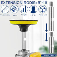 3Pcs Rodillo De Extensión Para M14 Amoladora Angulada Adaptador De Hilo 75/100/140mm Accesorios De Pulido Y Amolado - details 0