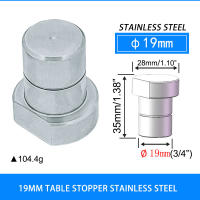 Tornillos De Banda De Acero Inoxidable Para Trabajar En Mesa 3/4 Pulgada Clavija De Perro Para Tabla Stopper MFT 19mm 20mm Herramienta De Carpintería - details 3