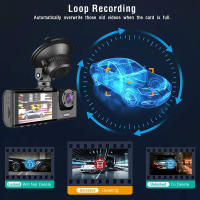 Cámara De Coche Con 3 Canales Pantalla IPS De 2 Pulgadas Grabadora De Video 1080P Con Visión Nocturna IR DVR Para Coche - details 7