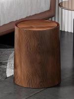 Bandeja De Madera Retro Impermeable Gran Capacidad Para Cocina Y Baño Accesorio Ecológico Para El Hogar Con Cubierta Rodante - details 0