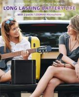 Altavoz Subwoofer de Karaoke con Microfono Doble, Bluetooth, 100W, Cambiador de Voz - details 6