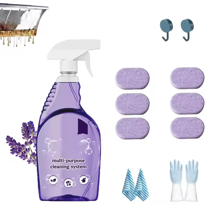 Limpiador de hornos en aerosol Drclean, limpiador multisuperficies con pastillas de limpieza, aerosol de limpieza multiusos, limpiador multisuperficies para el hogar - 1