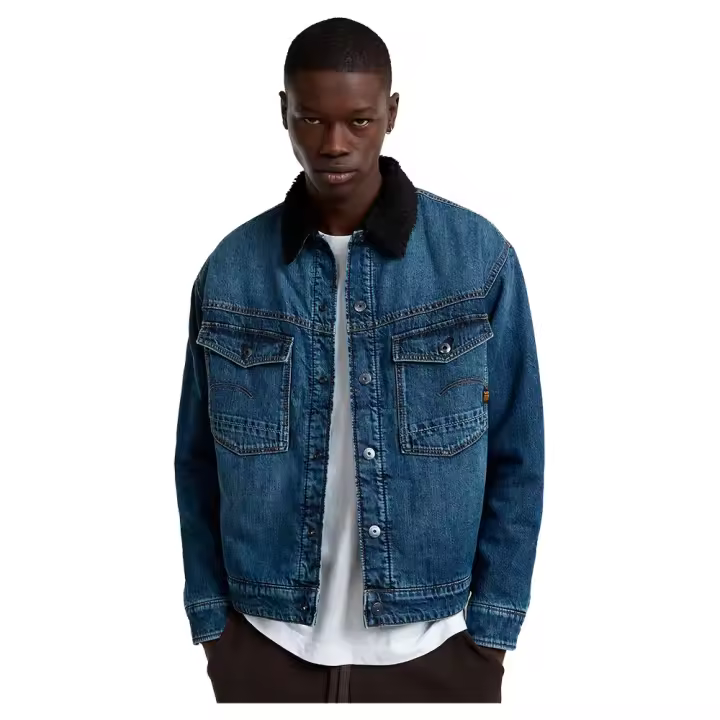 Ropa hombre Chaquetas G-star Chaqueta Dakota Azul - 1