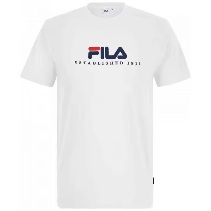 Camiseta de Manga Corta Fila  para hombre en color blanco - 1