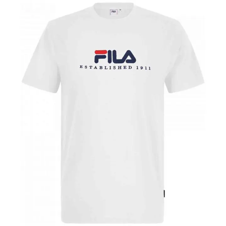 Camiseta de Manga Corta Fila  para hombre en color blanco - 1