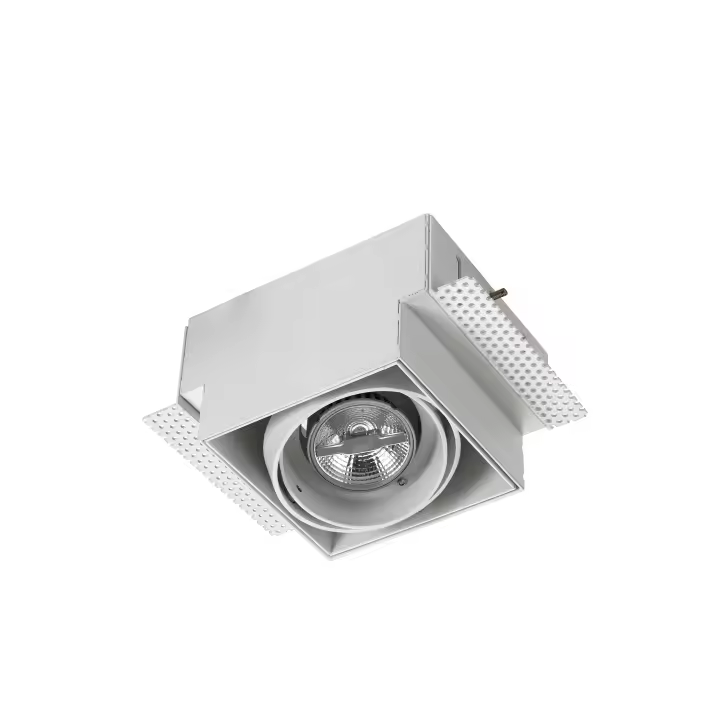 LEDS·C4 Downlight Multidir One LED 107Mm Trimless 8W 58.1º Blanco IP23 - 1