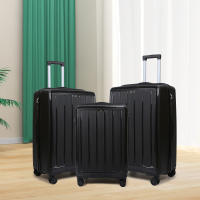 S7 STAR Juego 3pcs Cabina PP de Viaje, Maleta Resistente Rígida 20+24+28 pulgadas. Equipaje Elegante Ligero de Moda, Pack 3 Piezas Cabina con 4 Ruedas Giratorias Multidireccionales 360° Asa Telescópica - details 7
