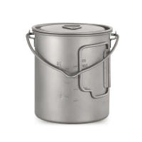 Tomshoo Taza De Camping De Titanio 750ml Duradera Para Exteriores Utensilios De Turismo Y Picnic Equipo De Camping - details 13