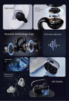 Auriculares inalámbricos Bluetooth, Auriculares inalámbricos para Correr, Auriculares Deportivos Bluetooth 5.3 con Ganchos para Las Orejas, Tipo C, IP7 Impermeable Deportes inalámbricos Auriculares - details 1