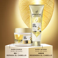 Pantene Molecular Bond Repair Mascarilla Capilar Intensiva Con Biotina Fórmula Pro-V Para Pelo Dañado Y Muy Seco. Deja El Pelo Visiblemente Más Sano, Fuerte Y Regenerado. 2 Unidades de 300ml - details 2