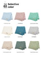 Manta De Algodón Para Bebé Super Suave Recién Nacido Niño Niña Carrito De Compras Cubierta De Dormitorio 90*70cm Juguete Alfombra De Juguetes Para Exteriores - details 6